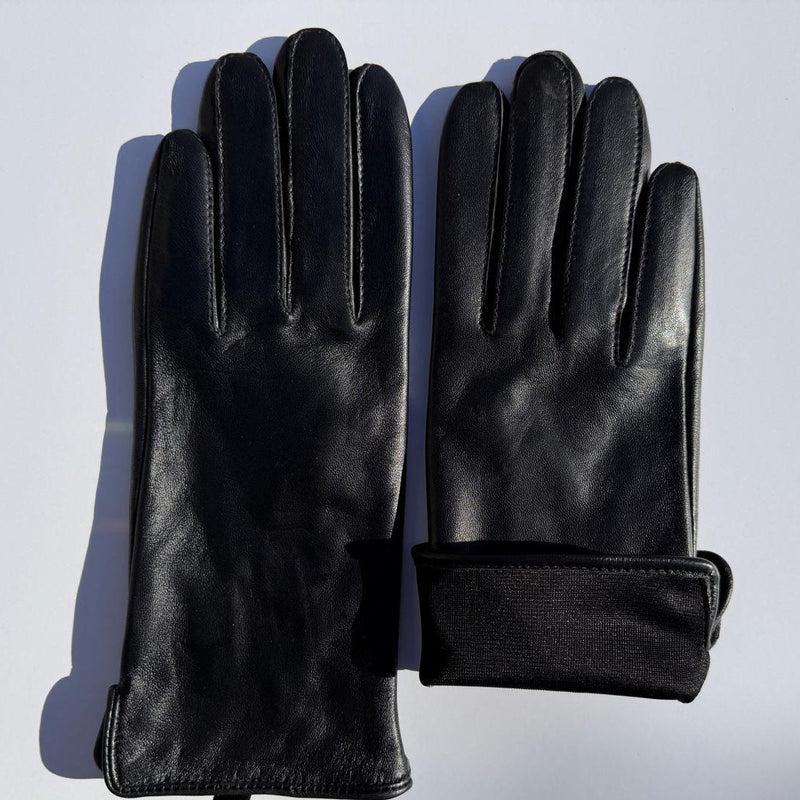 Women's Sheep Leather Gloves-3