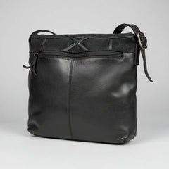 MET Women's Convertible Leather Bag, Foldover Design-4