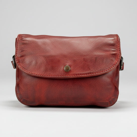 MET Small Flap Crossbody Bag with Dual Zipper Compartments-3