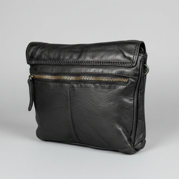 MET Small Leather Flap Crossbody Bag-4
