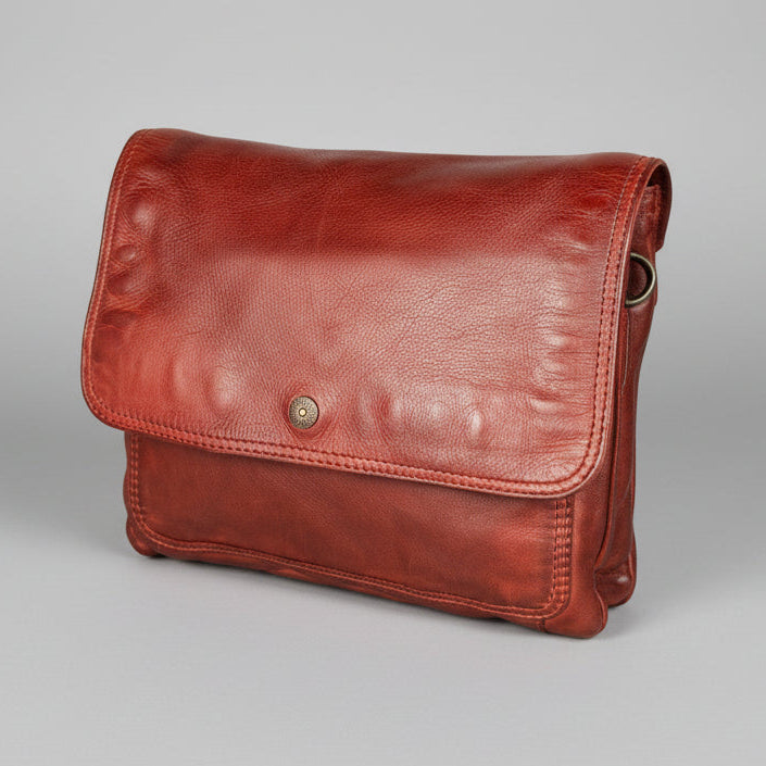 MET Small Leather Flap Crossbody Bag-1