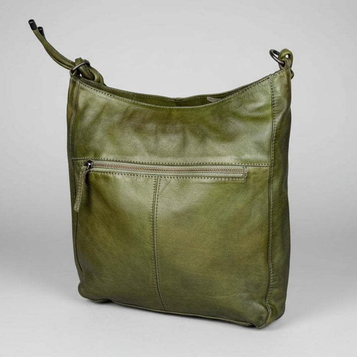 MET Women's Leather Crossbody Bag with Knotted Strap-2
