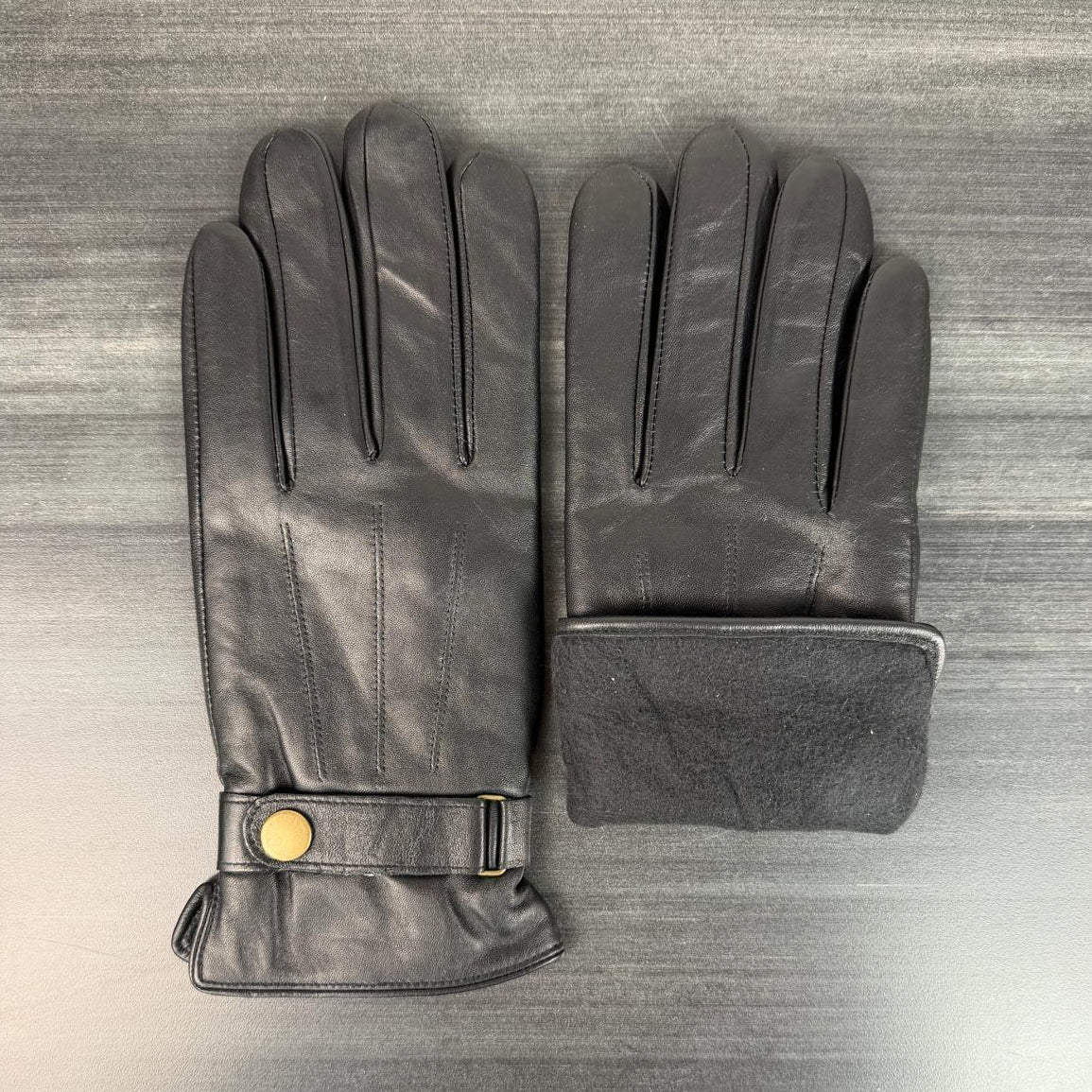 Men's Sheep Leather Gloves-3