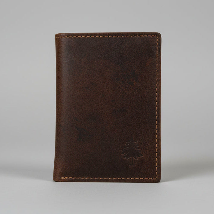 Greenwood Leather Men’s Tri-Fold RFID Wallet-4