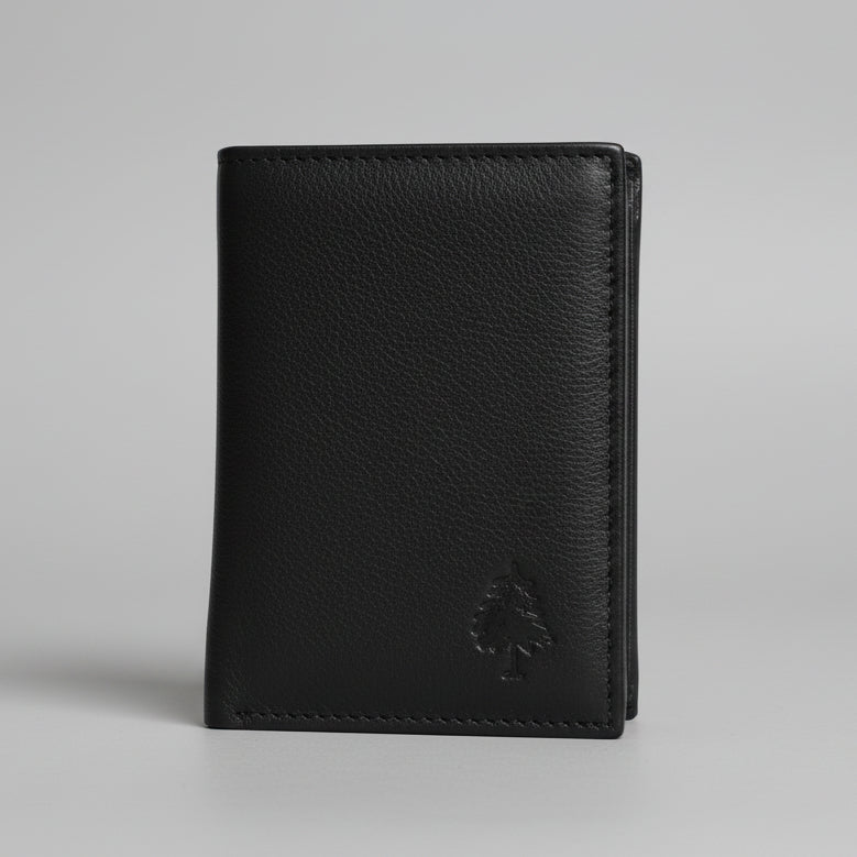 Greenwood Leather Men’s Tri-Fold RFID Wallet-8