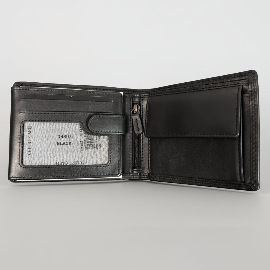MET Men’s Bi-Fold Flip Coin Wallet-6