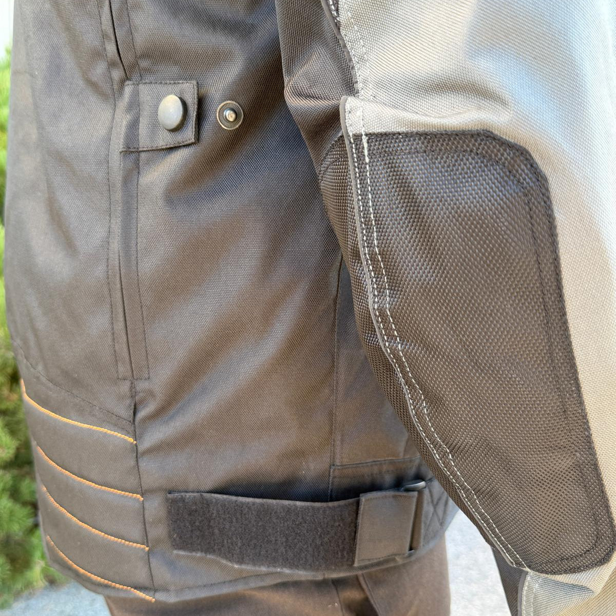 Open Road Men's Armored Textile Motorcycle Jacket-9