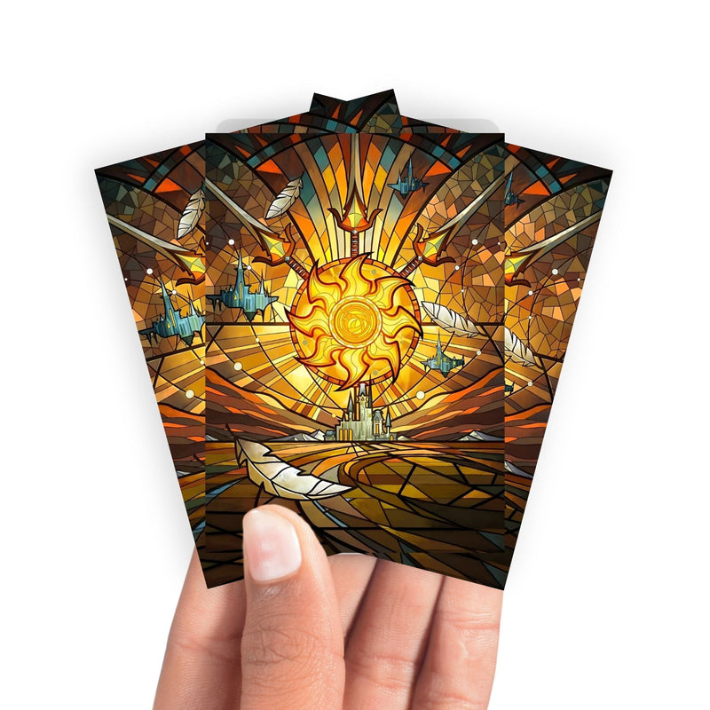 White Mana Card Sleeves-3