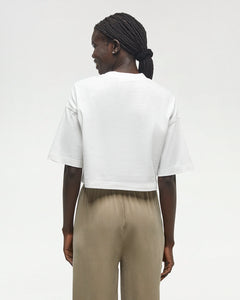 Emerald Edge Oversized Crop T-Shirt-3