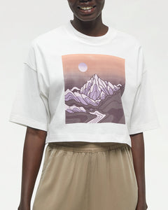Emerald Edge Oversized Crop T-Shirt-4