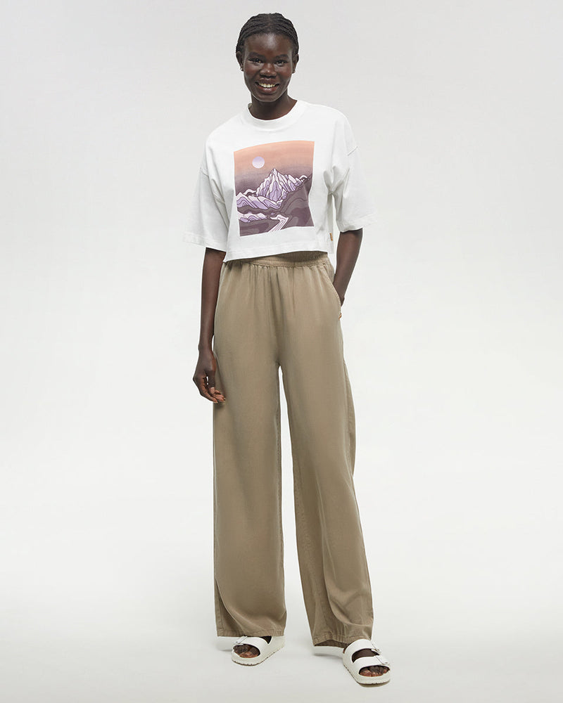Emerald Edge Oversized Crop T-Shirt-2