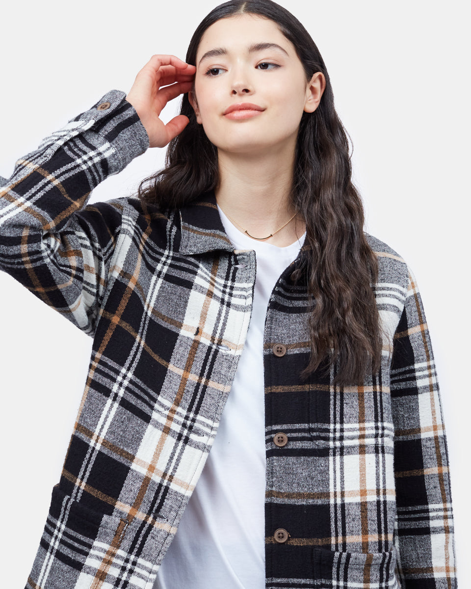 Flannel Utility Jacket-7