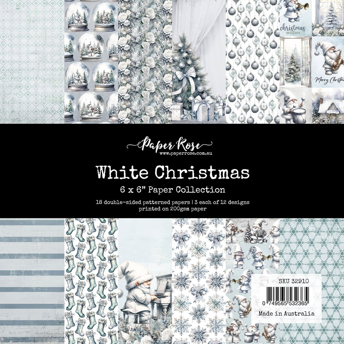 White Christmas 6x6 Paper Collection 32910-1