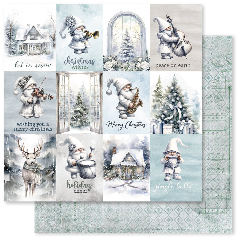 White Christmas 12x12 Paper Collection 32889-2