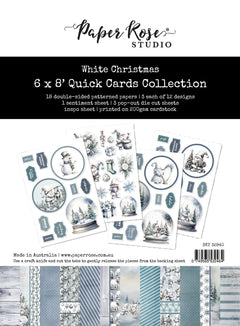 White Christmas 6x8" Quick Cards Collection 32940-1