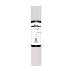 Teckwrap Glitter Heat Transfer Vinyl - White | Durable & Sparkling Designs for Tees, Hoodies, Hats, and More!-1