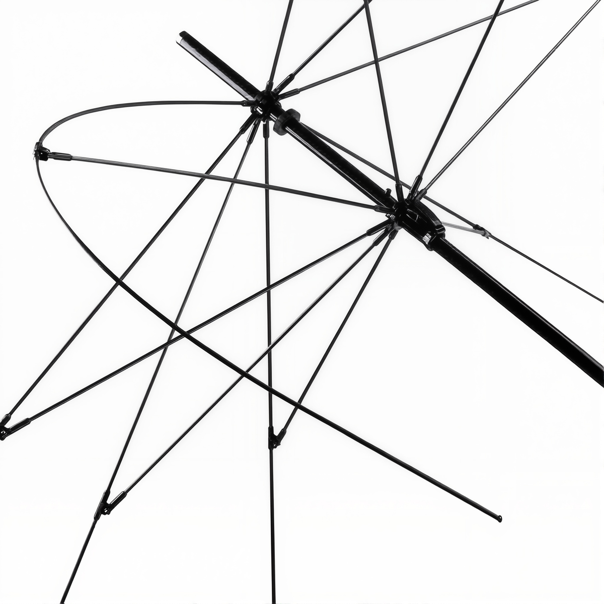 Parapluie coupe-vent en fibre de carbone de première qualité-9