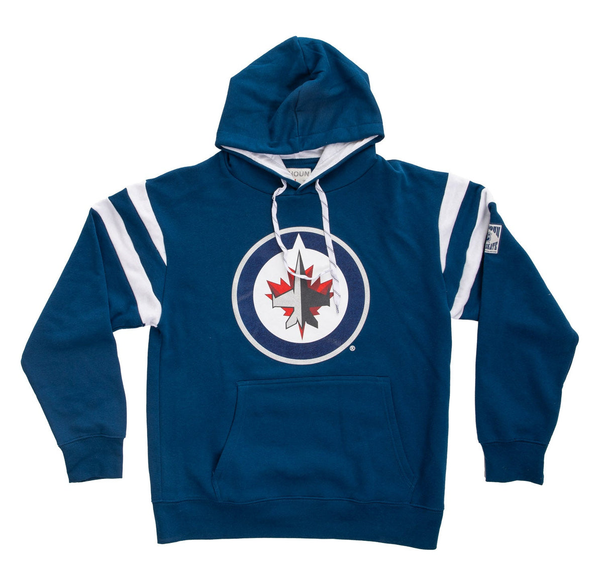 Winnipeg Jets Varsity Retro Style Hoodie-1
