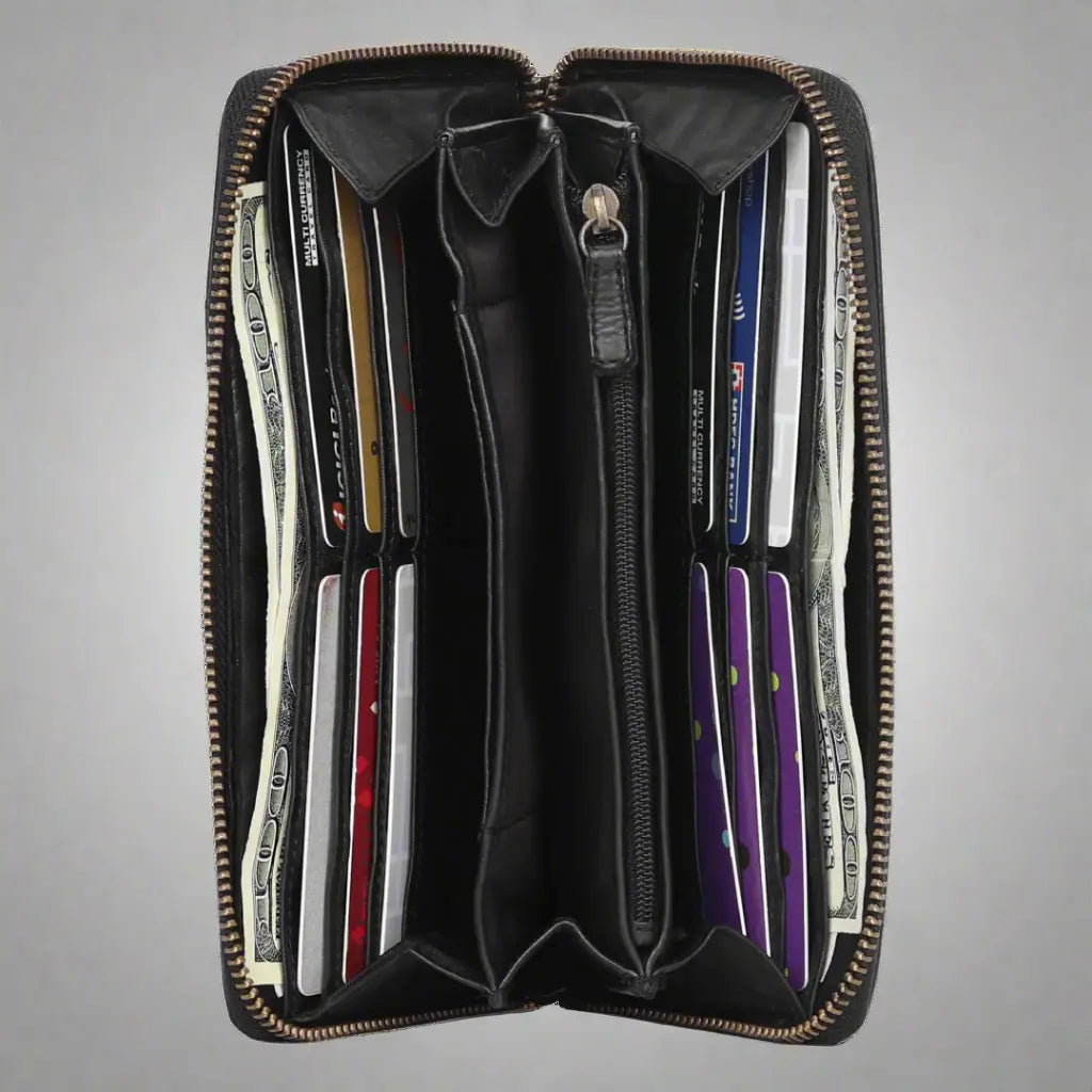 MET Women's Zip Around Wallet-9