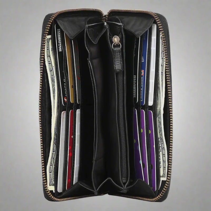MET Women's Zip Around Wallet-9