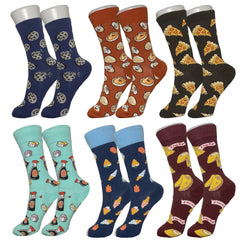 Women's Food Lover Sock Bundle - 6 Pack-2