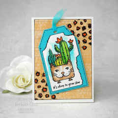 Woodware Clear Singles Texture Patches 4 in x 6 in Stamp-7