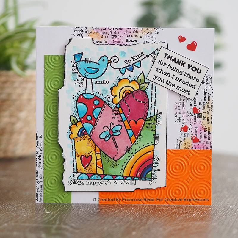 Woodware Clear Singles Additions 4 in x 6 in Stamp-4