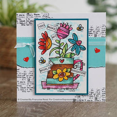 Woodware Clear Singles Additions 4 in x 6 in Stamp-3
