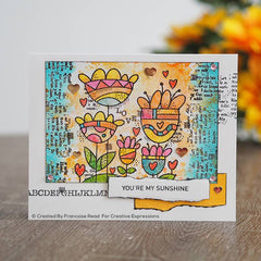 Woodware Clear Singles Additions 4 in x 6 in Stamp-2