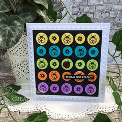 Woodware Clear Singles Bubble Birds Lola 4 in x 6 in Stamp Set-8