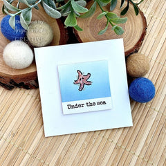 Woodware Clear Singles Under The Sea 4 in x 6 in Stamp-6