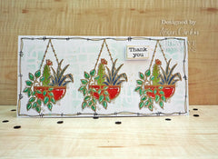 Woodware Clear Singles Hanging Basket 3.8 in x 2.6 in Stamp-3