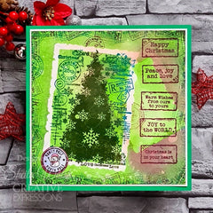 Assortiment de tampons Woodware Clear Singles « Snow Frosted Tree » 10 cm x 15 cm-9