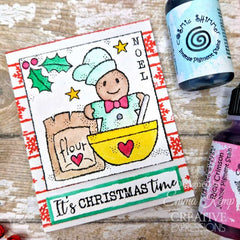 Woodware Clear Singles Winter Sampler 4 in x 6 in Stamp Set-12