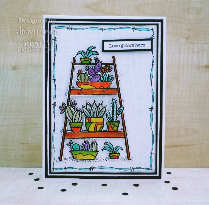 Woodware Clear Singles Indoor Garden 4 in x 6 in Stamp-2