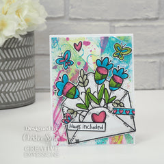 Woodware Clear Singles Scrap Washi 4 in x 6 in Stamp-5