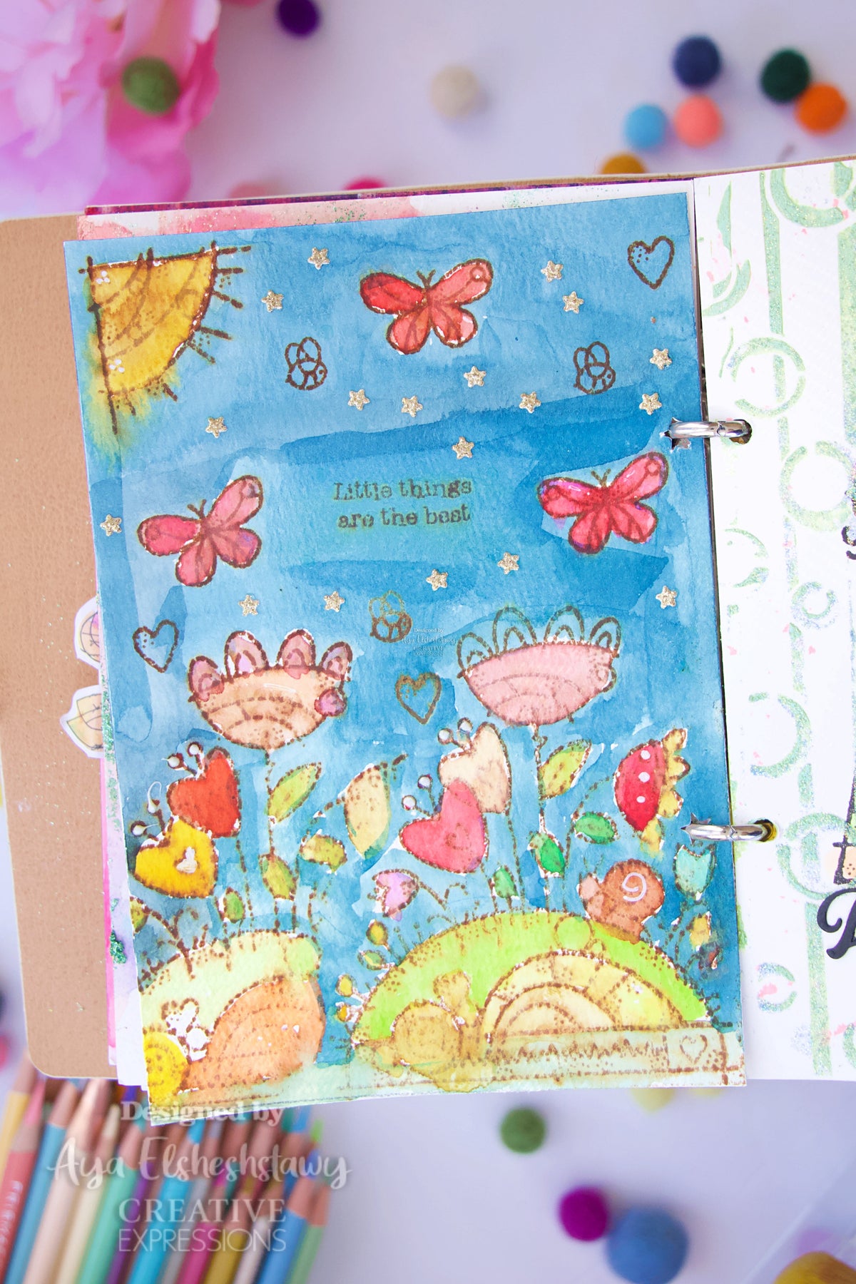 Woodware Clear Singles Flower Mound 4 in x 6 in Stamp-2