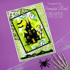 Woodware Clear Singles Carved Pumpkins 3 in x 4 in Stamp Set-2