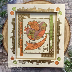 Woodware Clear Singles Faded Gingham 4 in x 6 in Stamp Set-7
