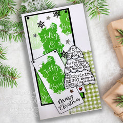 Woodware Clear Singles Tree Wishes 3 in x 4 in stamp Set-10