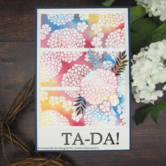 Woodware Clear Singles Ta Da! 4 in x 6 in Stamp-3