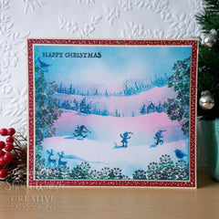 Woodware Clear Singles Big Bubble - Large Topper 4 in x 6 in Stamp-3