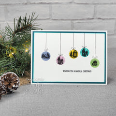 Woodware Clear Singles Big Bubble - Large Topper 4 in x 6 in Stamp-2