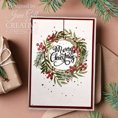 Woodware Clear Singles Paintable Shapes Leafy Sprigs 4 in x 6 in Stamp Set-2