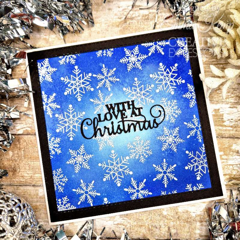 Woodware Clear Singles Paintable Baubles Circles 4 in x 6 in Stamp Set-8