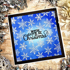 Woodware Clear Singles Paintable Baubles Circles 4 in x 6 in Stamp Set-8