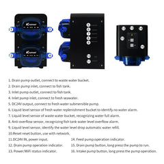 Sistema de cambio de agua Kamoer X2S-5