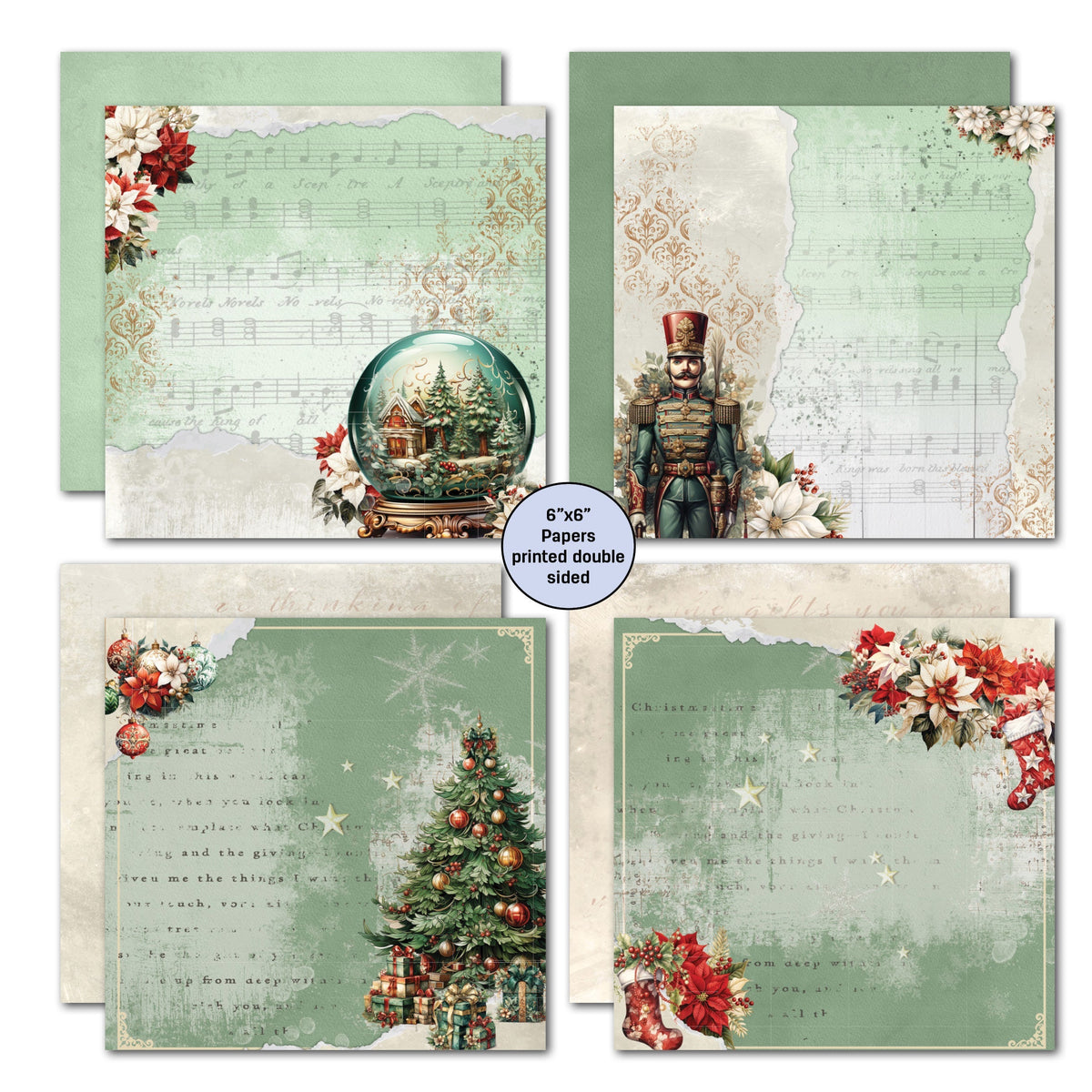 3Quarter Designs Xmas Magic 6x6 Paper Pack-2