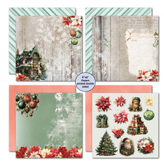 3Quarter Designs Xmas Magic 8x8 Paper Pack-4