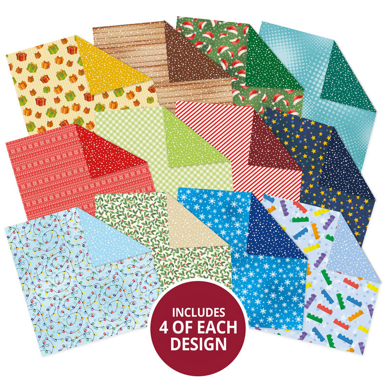Christmas Crackers 8" x 8" Paper Pad-2